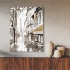 Courtside Market Stroll Through Paris I Gallery-Wrapped Canvas - 2 of 4