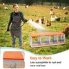 ORRD 3-Bay Metal Nest Box Wall Mount | Galvanized Steel with Coconut Pad | Easy Egg Collection for Hens & Ducks - 4 of 4