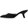 Journee Collection Womens Rishie Slip On Kitten Heel Mule Pump - image 2 of 4