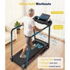 Redliro Senior Treadmill with Long Handrails, 350 lbs Capacity Walking Treadmill for Seniors, Foldable Treadmill with Incline - 3 of 4