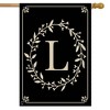 Briarwood Lane Classic Monogram Letter L House Flag Double-Sided 28" x 40" - 2 of 4