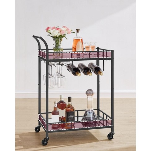 Gold wine best sale rack target