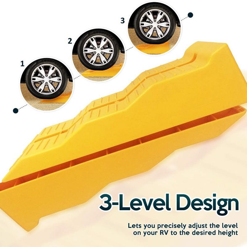 Zone Tech Automotive leveling Ramps, 3 of 8