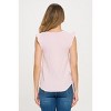 WEST K Women's Samantha Tie Front Ruffle Sleeve Top - 3 of 4
