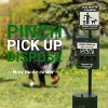 Emma and Oliver 3 Roll Set of 8 x 13 Unscented Premium Pet Waste Station Bags, 600 Extra Thick and Strong Leak Proof Dog Waste Bags - 3 of 4