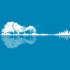 Men's Design By Humans Nature Guitar By Maryedenoa T-Shirt - 2 of 3