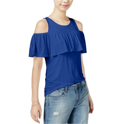 maison Jules Womens Popover Pullover Blouse