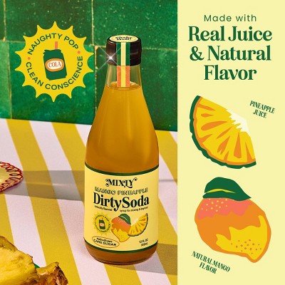 Mixly Mango Pineapple Dirty Soda Syrup - 12 fl oz