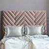 PiccoCasa Satin Retro Luxury Silky with Ruffle Envelope Closure Pillowcases 2 Pcs - 2 of 4