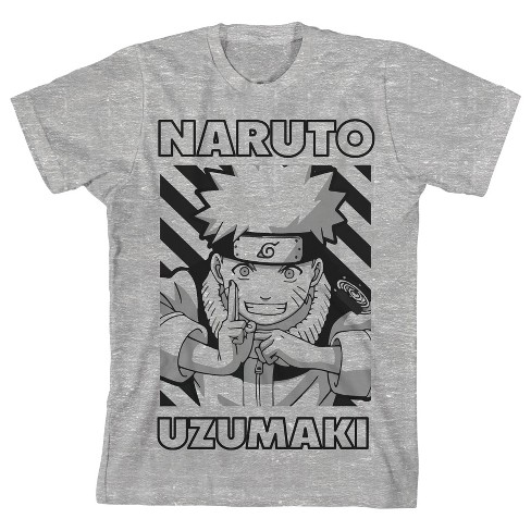 Naruto Uzumaki Anime Men'S Tank Top – BlacksWhite