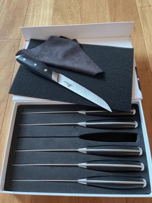 BBQ Dragon 6-Piece Ultimate Steak Knife Set with Full Tang Triple Riveted  Handles BBQD470 - The Home Depot