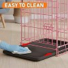 BestMassage 24/30/36/42/48 Inch Dog Crate Dog Cage Dog Kennel with Double Door Removable Tray & Handle Indoor Outdoor Pet Crate - 3 of 4