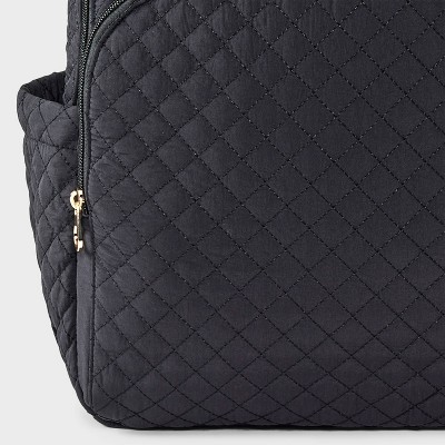 Universal Thread Quilted Dome Backpack - Universal Thread™ Black — фото 5