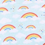 rainbow blue