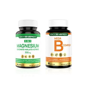 OXYENERGY Magnesium & Vitamin B Complex Bundle - 1 of 1