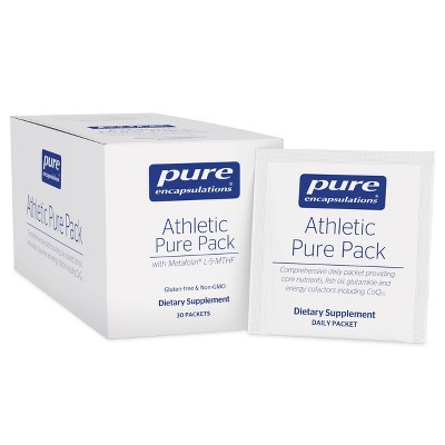 Pure Encapsulations Athletic Pure Pack - Comprehensive Daily Packet - Energy Cofactors including CoQ10 and Kre-Alkalyn - 30 Packets