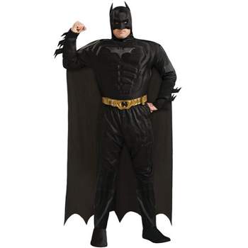 DC Comics Deluxe Batman Plus Size Men's Costume