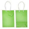 Blue Panda 20 Pack Small Green Gift Bags with Handles, Tissue Paper, Hang Tags, 7.9 x 5.5 x 2.5 In - 3 of 4