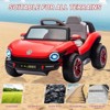 Kids Ride On Car Licensed Volkswagen Beetle Electric Ride On Toy for Toddlers 4 Wheeler Vehicle - 4 of 4