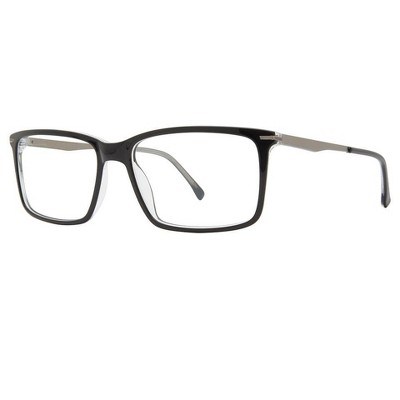 Vivid Big & Tall 20 Blue Light Filtering Readers Black/Clear 60mm