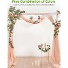 Attop Artificial Flowers, 50 Pcs Dark Red Foam Fake Roses Bulk with Stems for Decoration Celebration DIY - 2 of 4