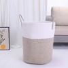 REGALWOVEN Shelf Closet Woven Storage Bin with Handles for Blankets Clothes 2 Pcs - 4 of 4