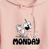 Women's - Peanuts -  Cropped Graphic Hoodie - image 2 of 4