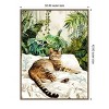 Amanti Art Cats Life Sleepy Time by Justyna Jaszke Framed Canvas Wall Art - 3 of 4
