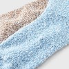 Women's Marled 2pk Cozy Crew Socks - Auden™ 4-10 - 3 of 3