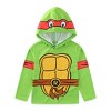 Nickelodeon Teenage Mutant Ninja Turtles TMNT Raphael Boys Long Sleeve Hooded Shirt for Big Kids - 2 of 4