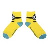 Minions Adult Quarter Crew Ankle Socks - 3-Pack of Playful Despicable Delights! - 2 of 4
