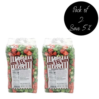 HR Poppin' Snacks 7 oz Christmas Popcorn - Pack of 2