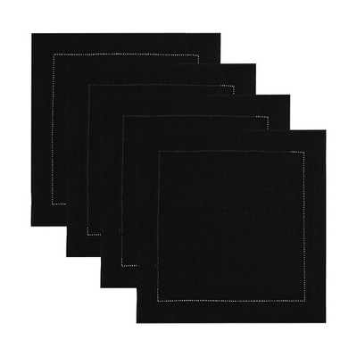 Solino Home Linen Classic Hemstitch Square Placemats