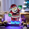 The Lakeside Collection LED Infinity Mirror Holiday Silhouettes - 2 of 4