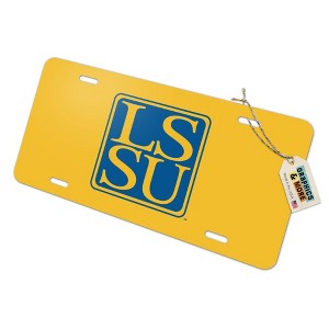 Lake Superior State Secondary Novelty Metal Vanity Tag License Plate - 1 of 4