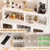 47.2" Wine Bar Cabinet with Led Light - 4 of 4