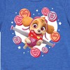 Boys' - Paw Patrol - Skye Conversation Hearts Short Sleeve Graphic T-Shirt - 2 of 4