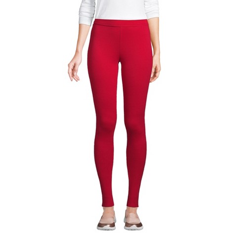 Lands' End Women's High Rise Serious Sweats Pocket Leggings : Target