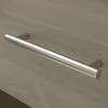 Bush Furniture Somerset Nightstand In Ash Gray: Contemporary Design with Satin Nickel Hardware - 3 of 4