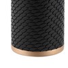 Allure Home Creations Amal Bathroom Tumbler Gold/Black: Resin Material, Hand Wash, 12.17oz Capacity - image 3 of 4