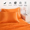 3/4 Pieces Satin Bed Sheet Set, Silky Cooling Soft Sheet Set - NTBAY - 4 of 4
