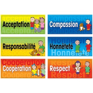Poster Pals French Character Language Teaching Posters, 6 Poster Set - 1 of 4