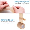 LotFancy Self Adhesive Bandage Wrap, 12 Pack, 2" x 5 Yards Non Woven Medical Tape - 3 of 4