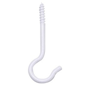 Panacea White Steel 2-1/2 in. H Sturdy Plant Hook 5 pk - 1 of 1