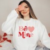 Simply Sage Market Women's Graphic Sweatshirt Be Mine Heart Bold - 2 of 3