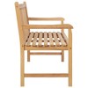 vidaXL Outdoor Patio Bench Garden Front Porch Chair Bench Solid Wood Teak - 44.9" - 3 of 4