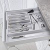 Expandable Silverware Drawer Organizer 7-9 Slots - Bamboo Utensil Organizer 17.5 x 13.5 - 20 - Royal Craft Wood - 4 of 4