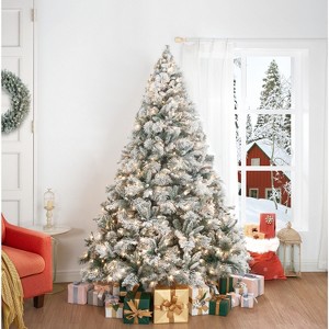 Home Imports Emporium Glasgow Pre-Lit Artificial Christmas Pine Tree - 1 of 4