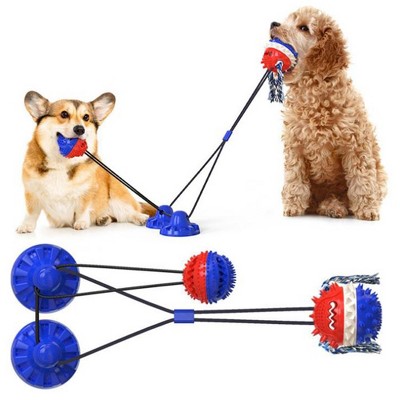 Dog Chew Toys, Puppy Toothbrush Clean Teeth Interactive Dog Toys