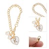 Unique Bargains Heart Bow Water Cup Pendant 1 Pc - 4 of 4